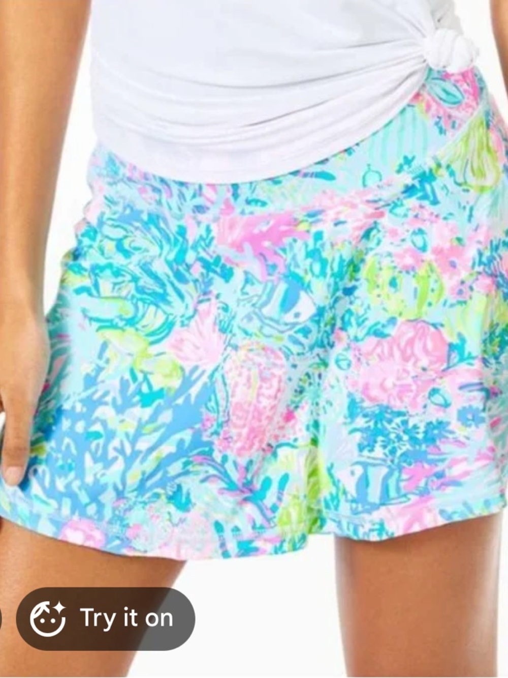 Lilly Pulitzer Luxletic Aila Skort fished my wish